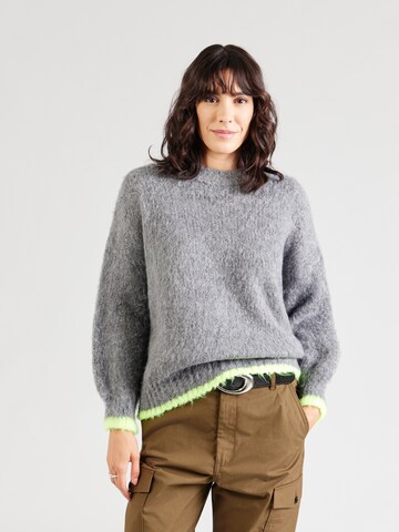 Emily Van Den Bergh Sweater in Grey: front