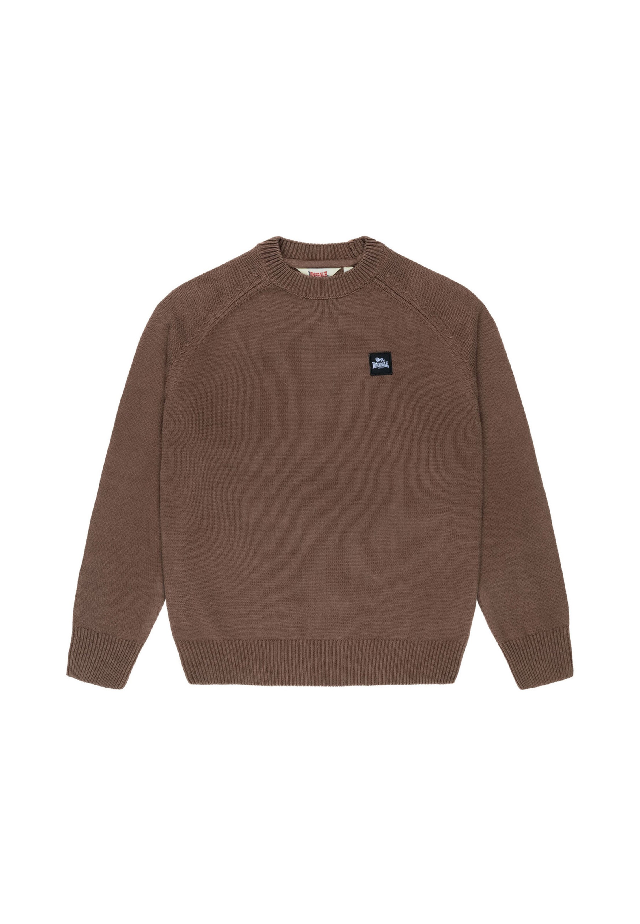 Lonsdale London Sweter 'Southbury' w kolorze brązowy: przód