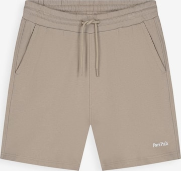 Pure Path Pants in Grey: front