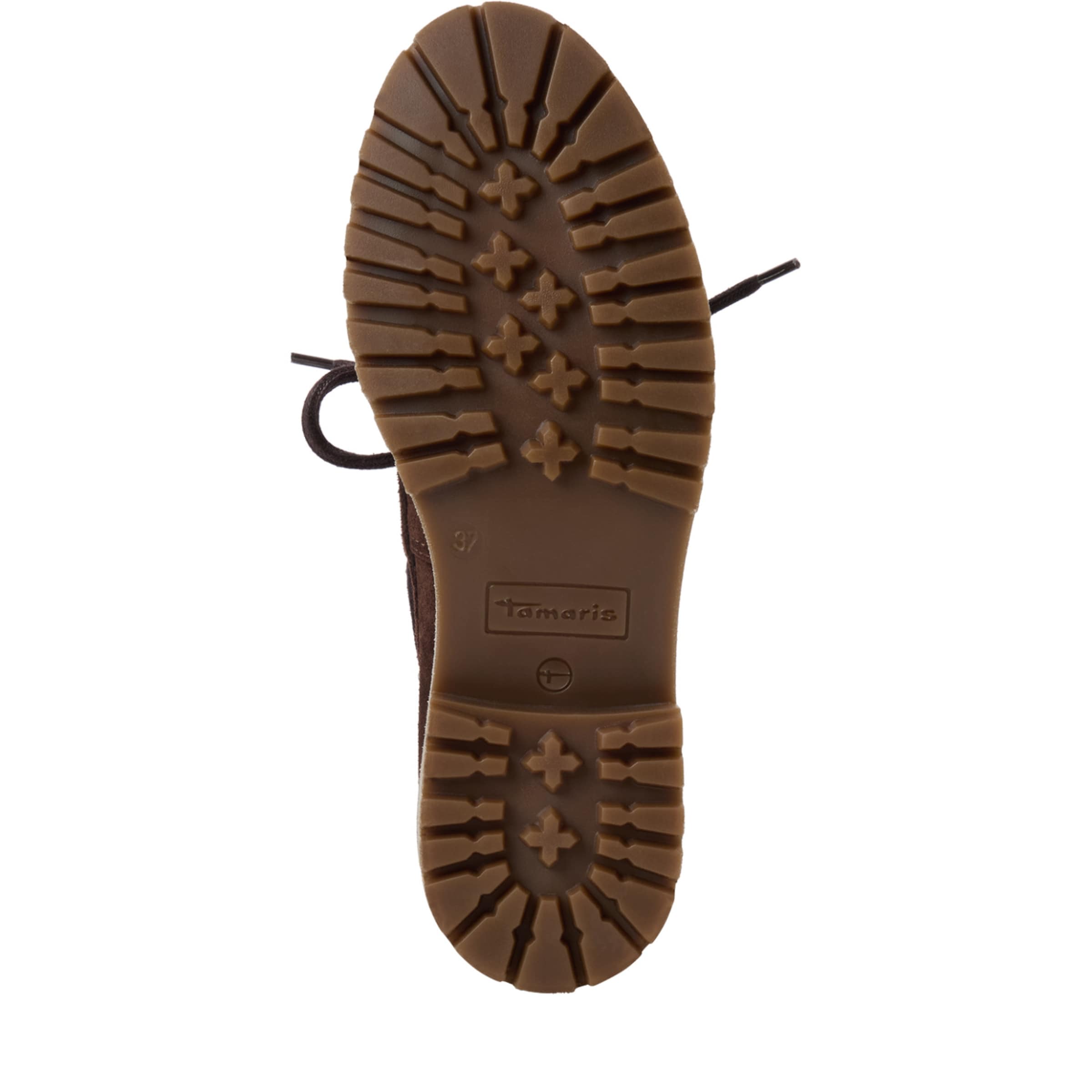 Scarpa stringata di Tamaris in marrone