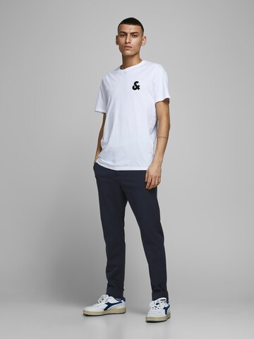 JACK & JONES Normální Chino kalhoty – modrá