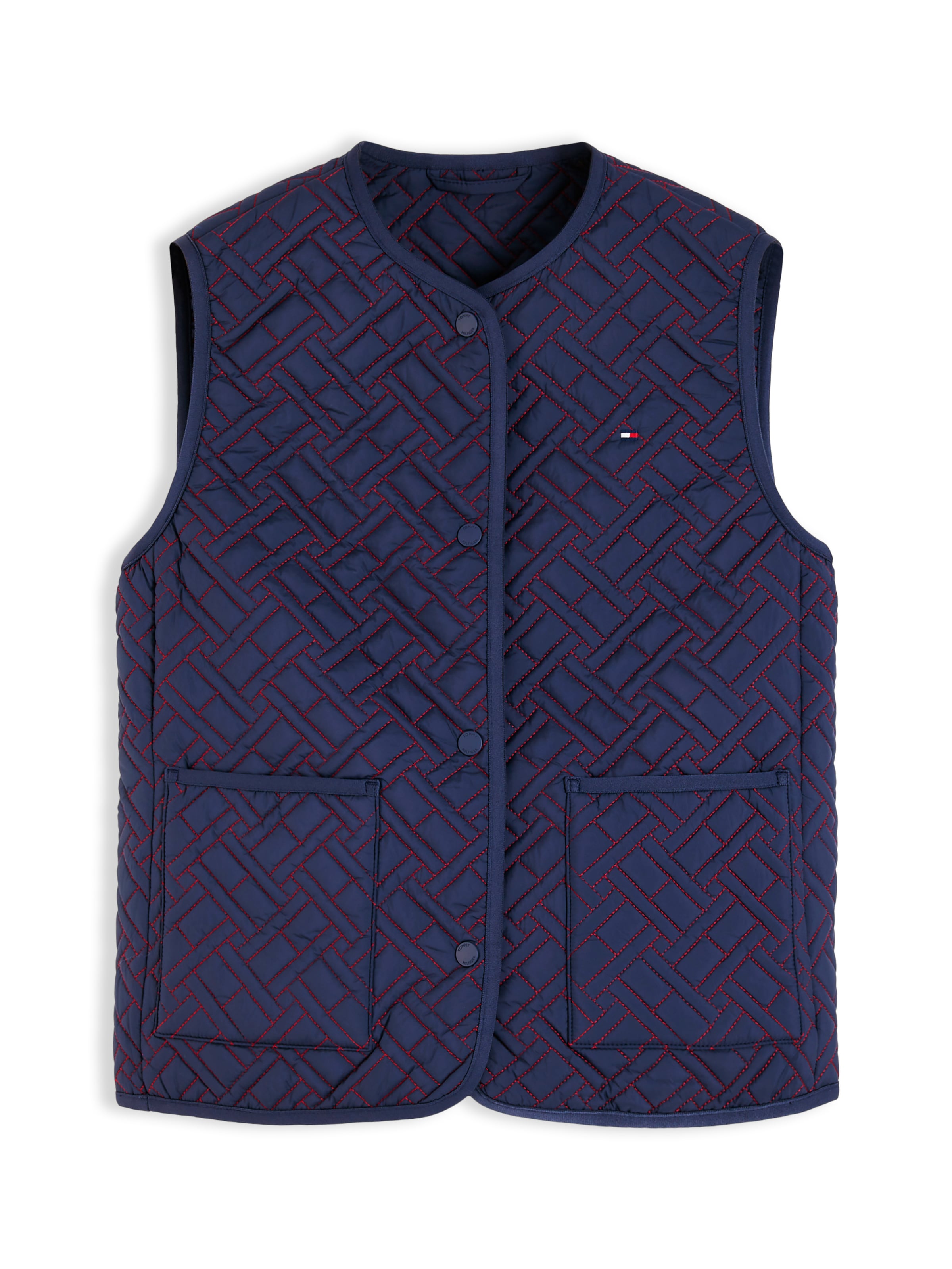 TOMMY HILFIGER - Chaleco en azul: frente