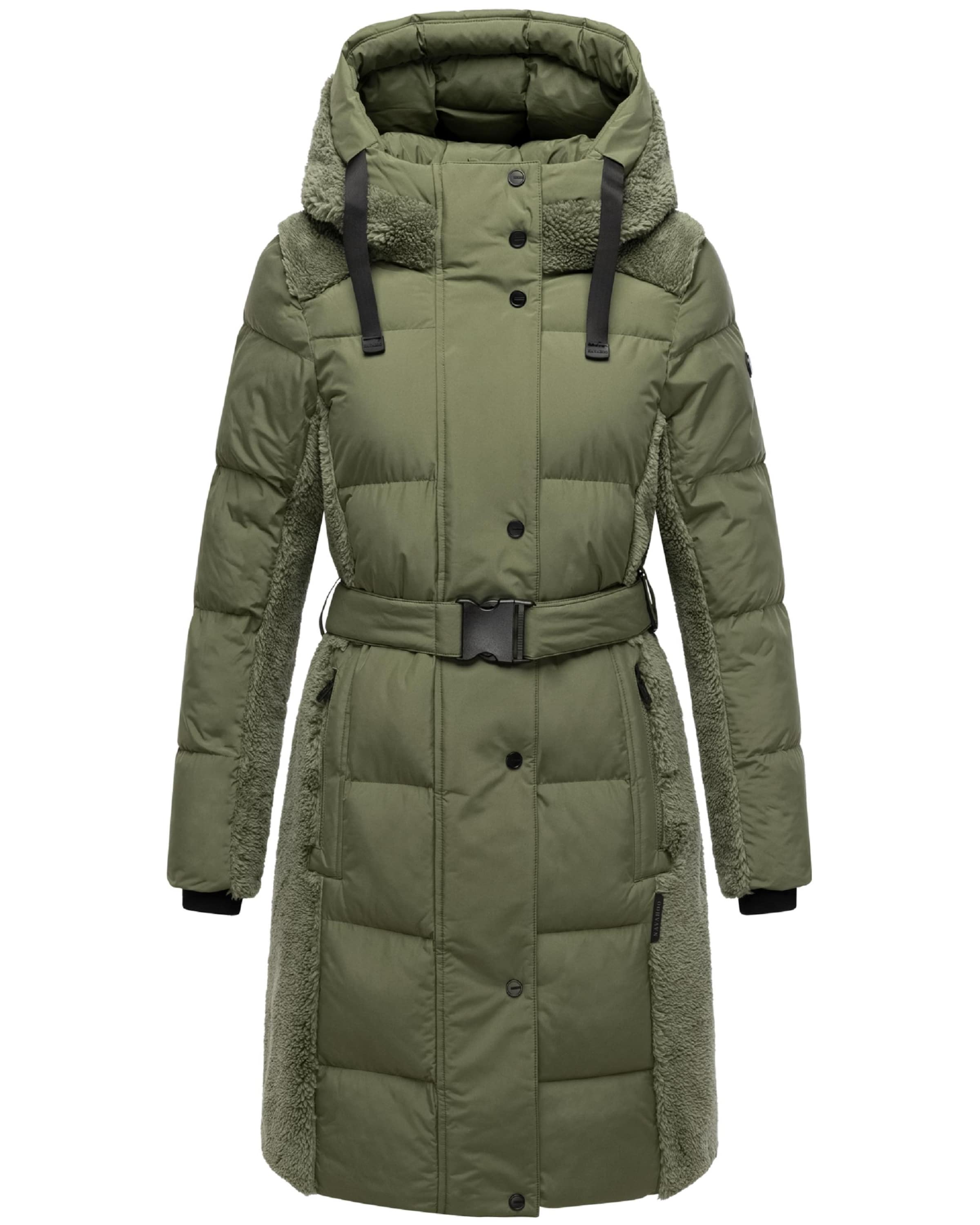 NAVAHOO Mantel in Grün: Vorderseite