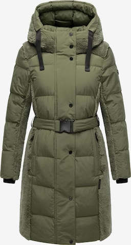 Manteau d’hiver NAVAHOO en vert : devant