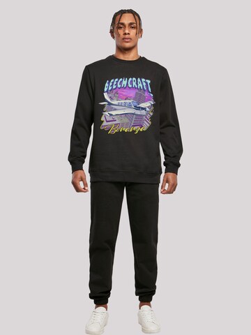 F4NT4STIC Sweatshirt 'Beech Skyline' in Zwart