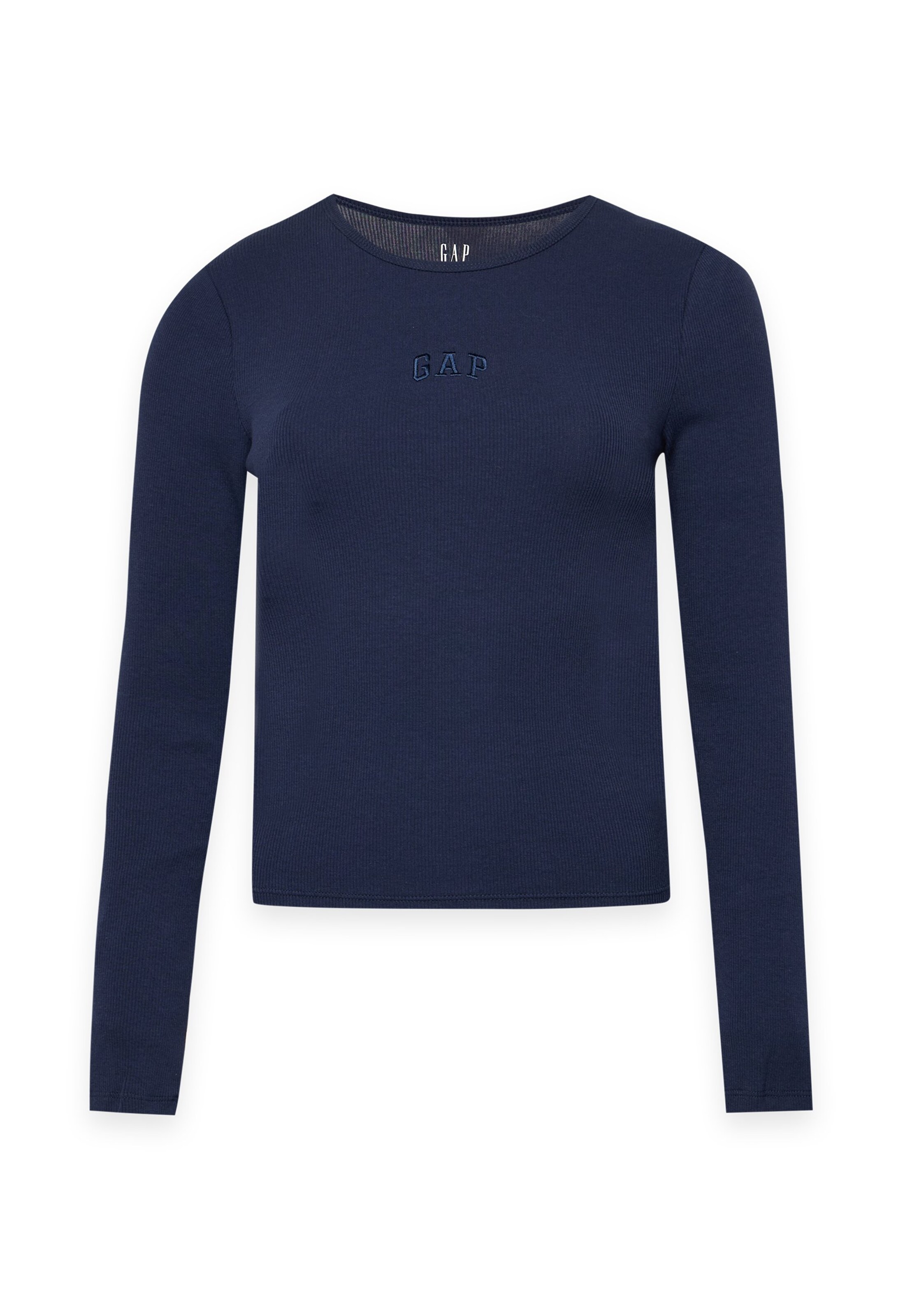 Gap Petite Shirt in Blue: front