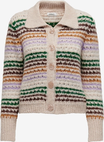 Cardigan 'Haley' ONLY en beige : devant