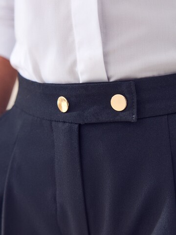 Wide leg Pantaloni de la Next pe gri