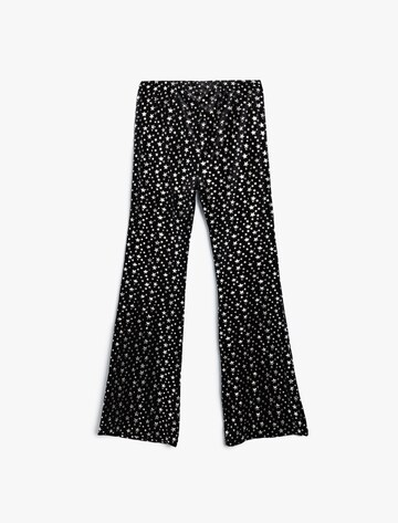 Koton Flared Trousers in Black