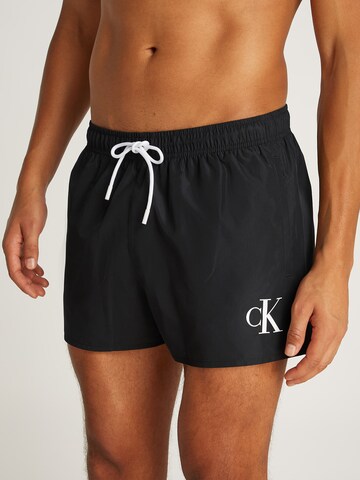 Calvin Klein Swimwear Badeshorts in Schwarz