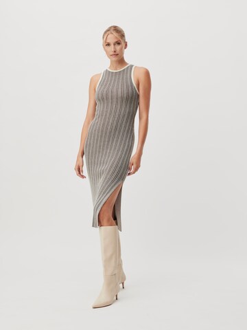 LeGer by Lena Gercke Knitted dress 'Gesa' in Brown