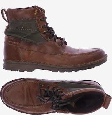 CLARKS Stiefel 43 in Braun: Vorderseite