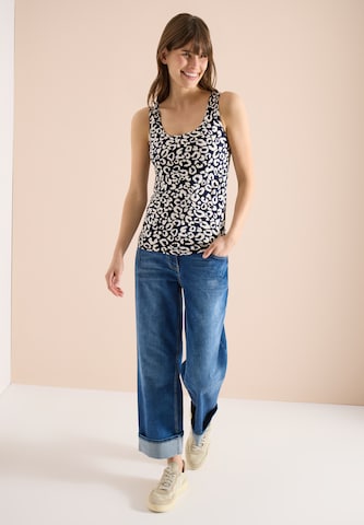 CECIL Top in Blau