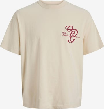 JACK & JONES Shirt 'JORGRAMERCY' in Beige: voorkant