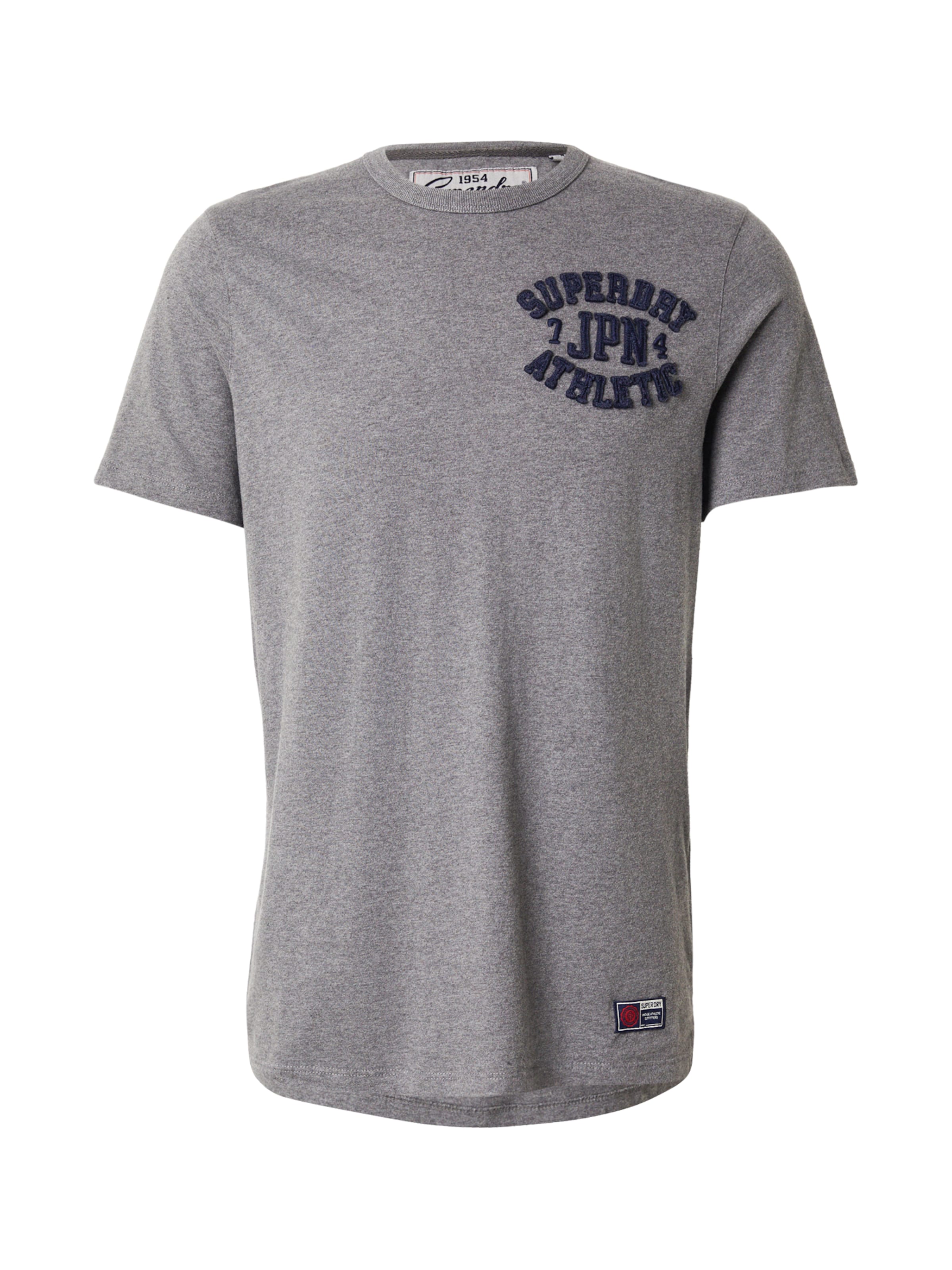 Superdry Tričko 'Vintage Athletic' – šedá: přední strana