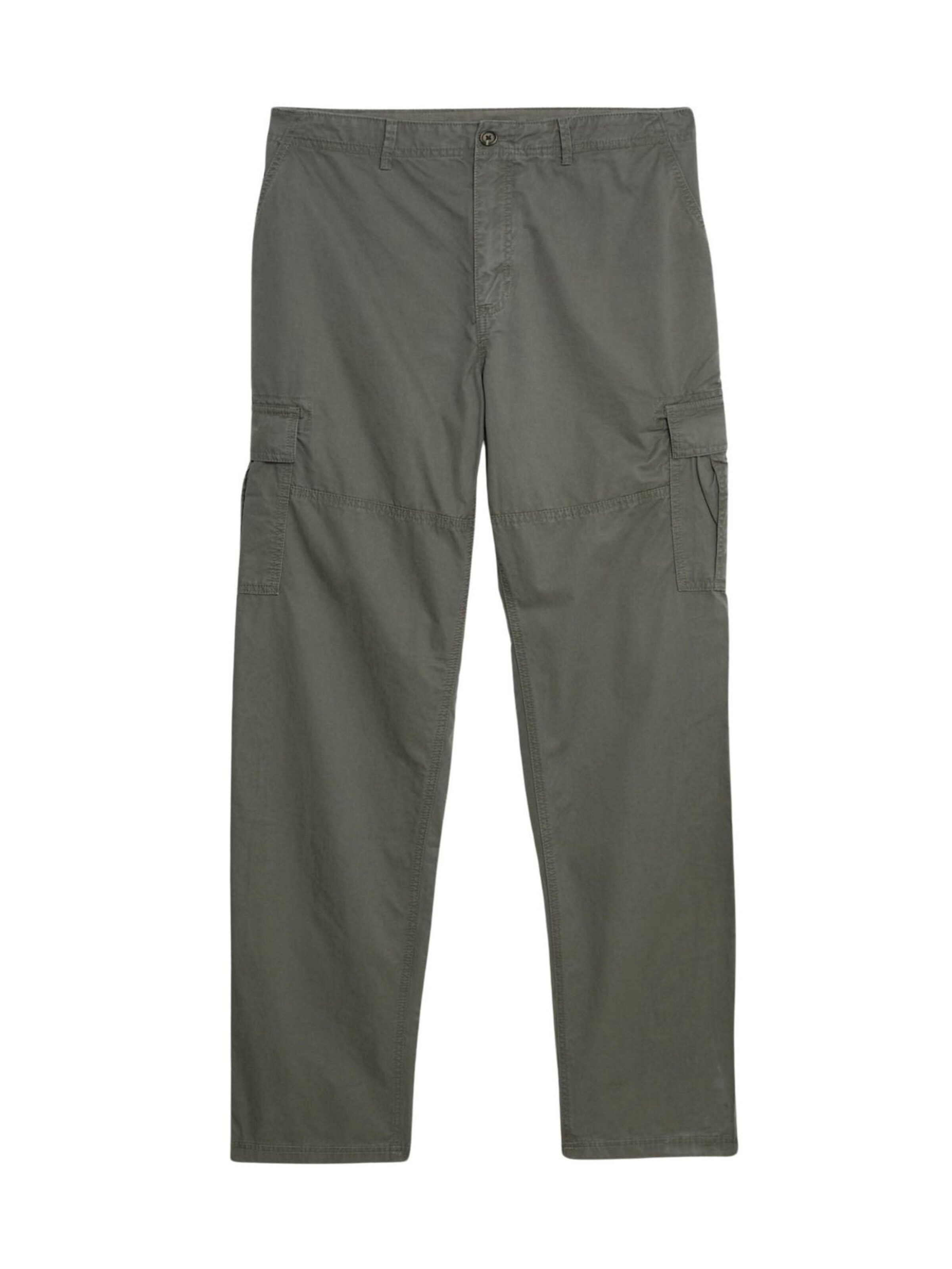 Regular Pantalon cargo Marks & Spencer en gris : devant