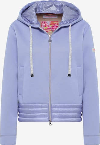 Frieda & Freddies NY Between-Season Jacket 'Nixy' in Purple: front