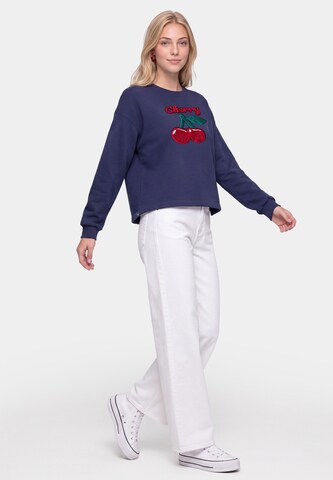 MYMO Sweatshirt in Blue