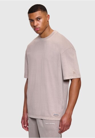 T-Shirt Dropsize en gris