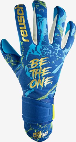 REUSCH Sporthandschoenen 'Pure Contact Aqua' in Blauw