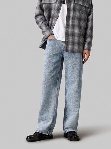 Calvin Klein Jeans Loose fit Jeans in Blue: front