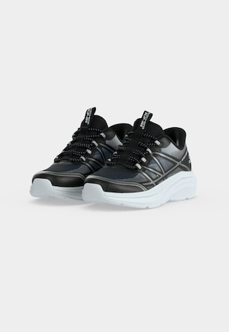 juoda SKECHERS Sportbačiai 'MICROSPEC VELOCITY - GRID-SHIFT'