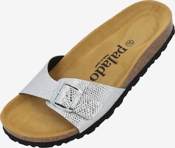 Palado - Zapatos abiertos 'Palado Malta Coralino' en plata: frente