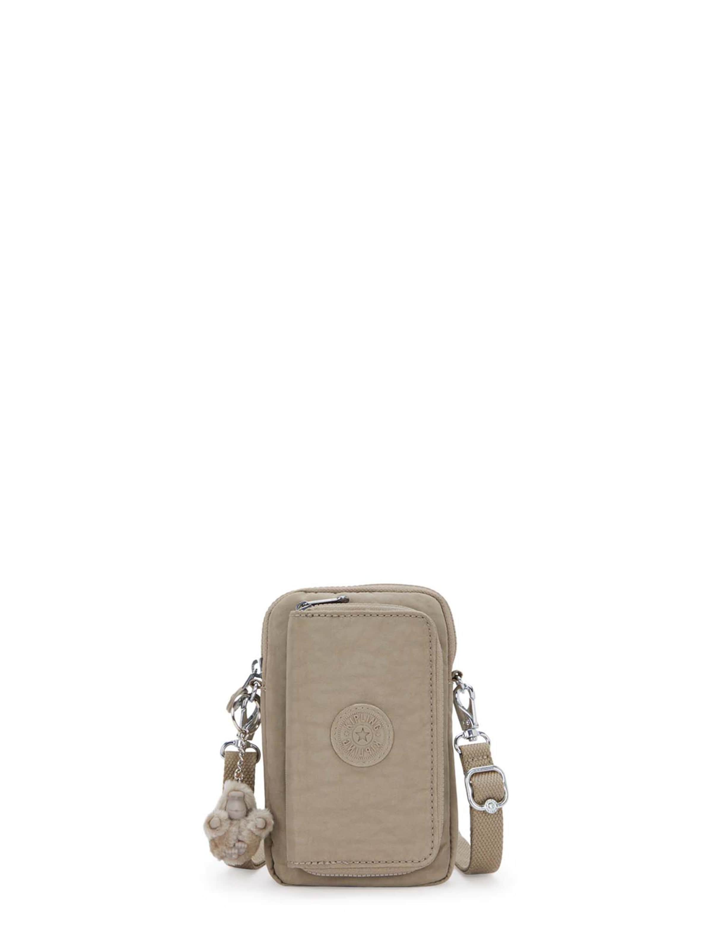 KIPLING - Bolso de hombro 'Telmo' en beige: frente