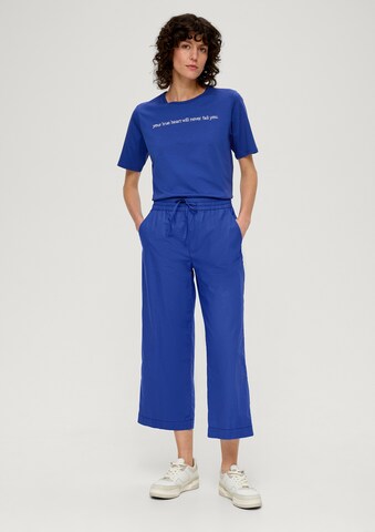 T-shirt s.Oliver en bleu