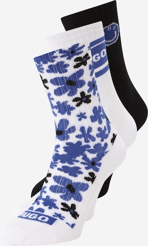 HUGO Blue Sockor i svart: framsida