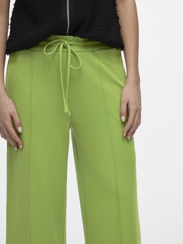VILA Wide leg Trousers in Green