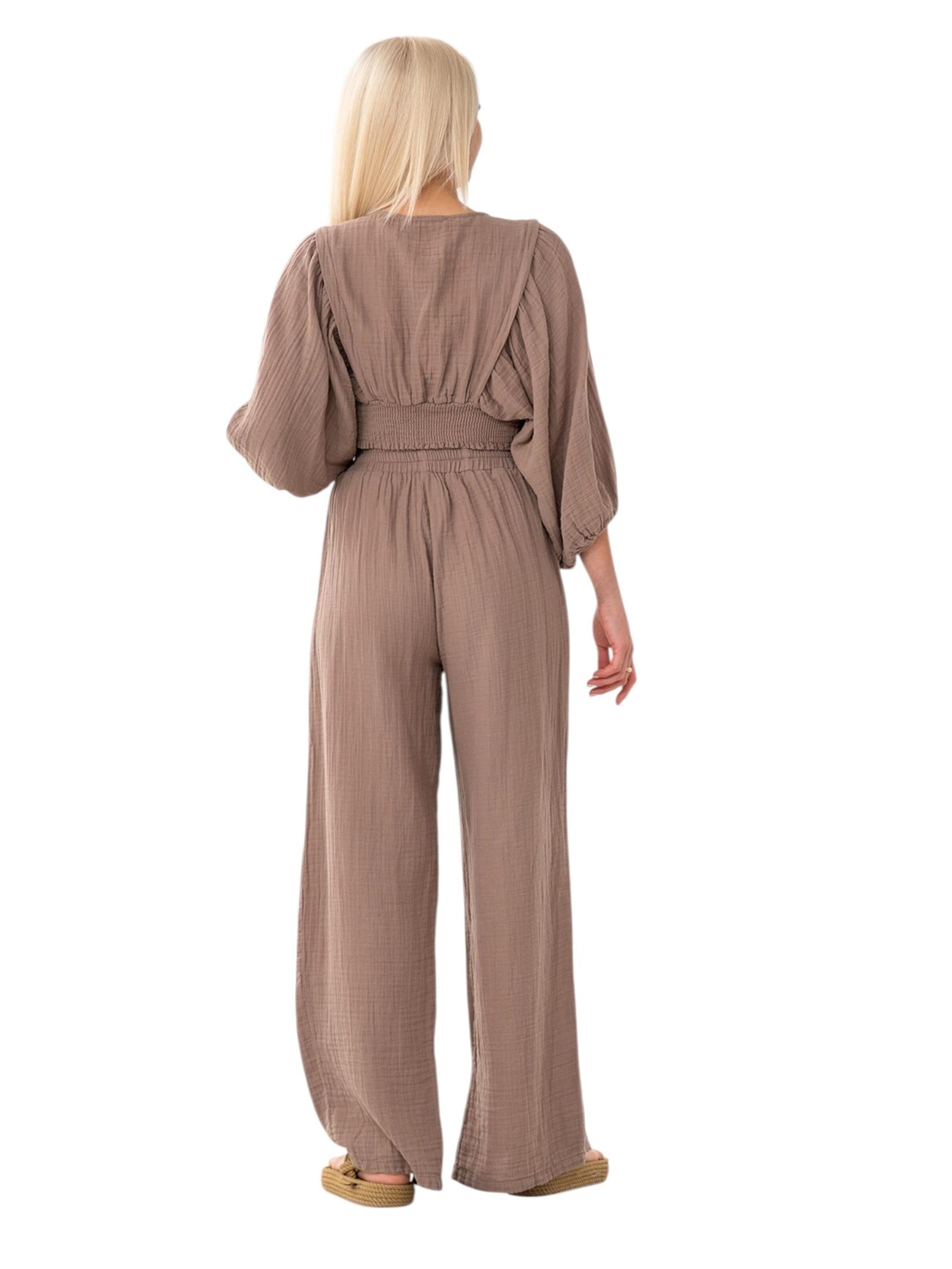 WENOR Leisure suit 'FLOWSET' in Beige