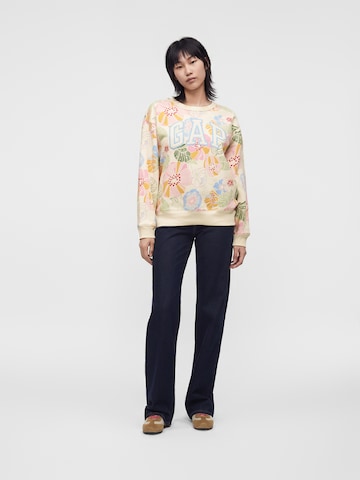 GAP Sweatshirt 'HERITAGE' in Beige