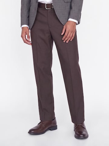 JACK & JONES Regular Pantalon 'JPSTBill' in Bruin: voorkant