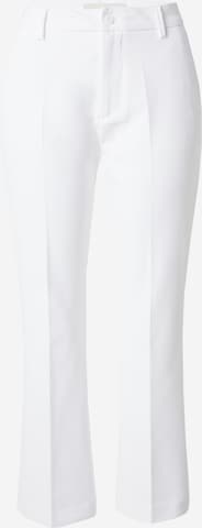 Freequent - Bootcut Pantalón plisado 'ISADORA' en blanco: frente