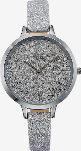 Montre à affichage analogique MeisterAnker en argent : devant