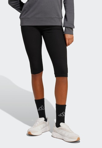ADIDAS SPORTSWEAR Skinny Sportshorts 'Seasonal Essentials' in Schwarz: Vorderseite