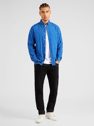 TOMMY HILFIGER Regular fit Button Up Shirt in Blue