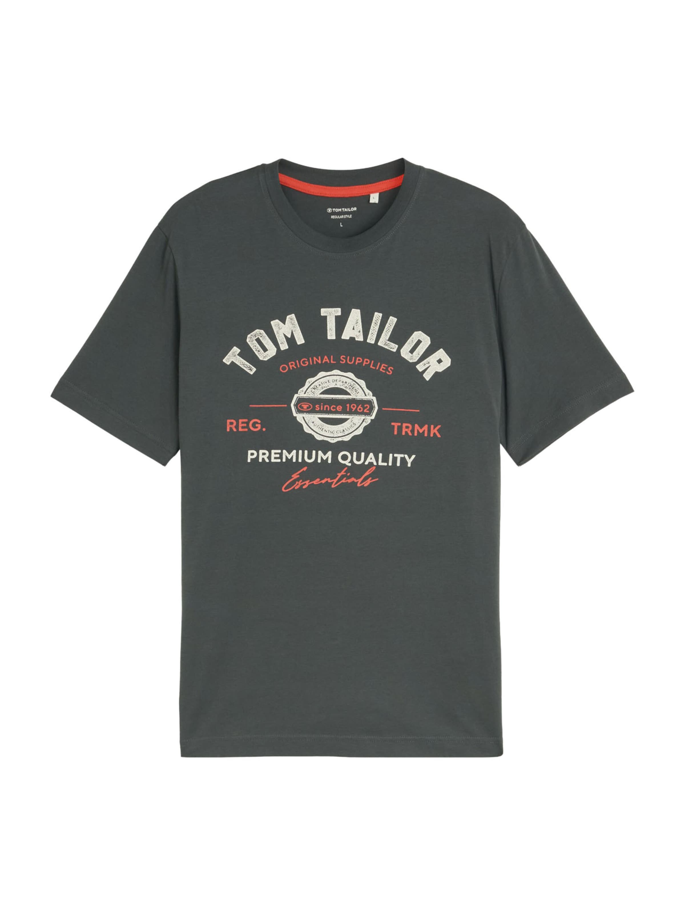 TOM TAILOR T-Shirt in Grün: Vorderseite