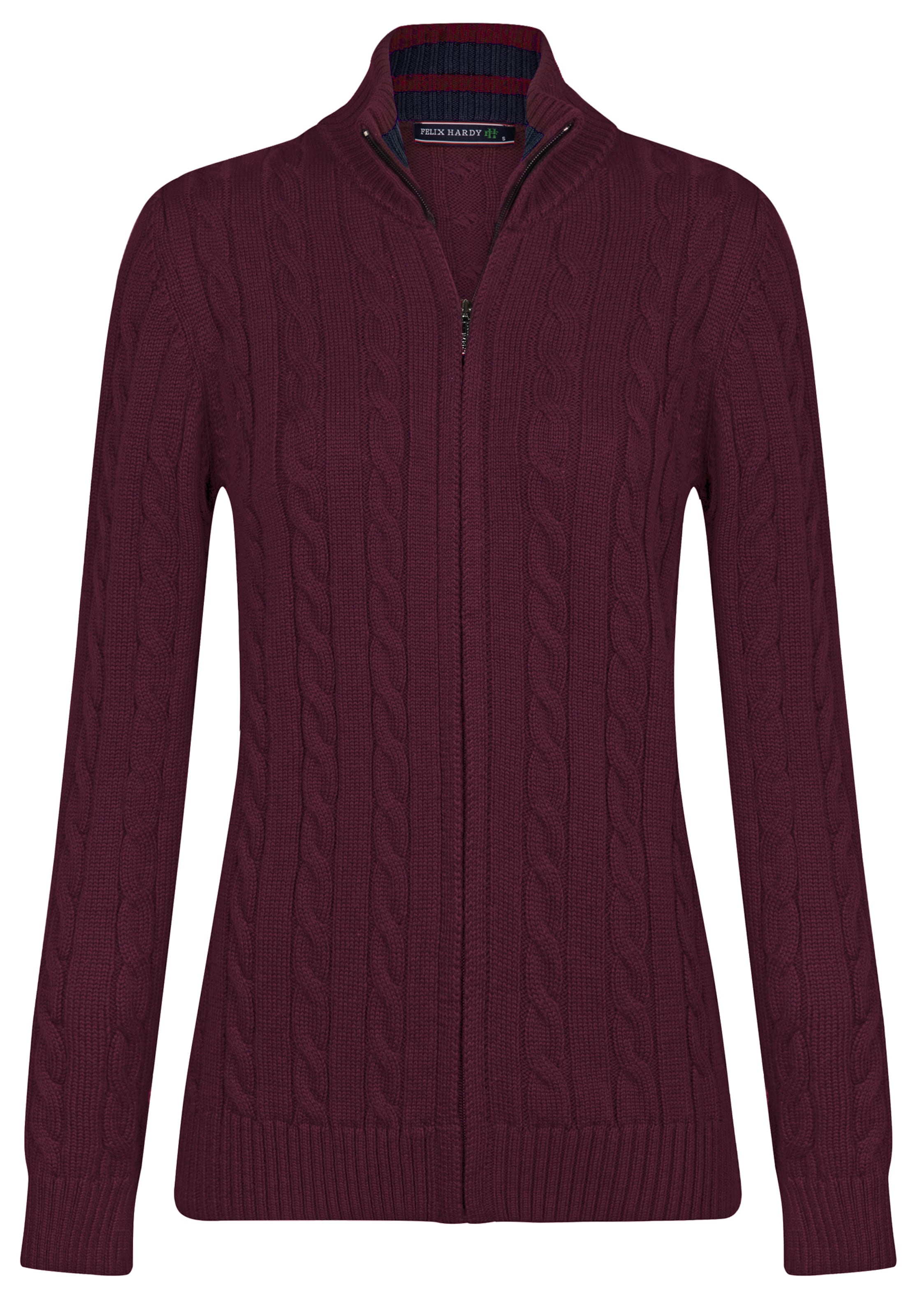 Felix Hardy Strickjacke in Rot: Vorderseite