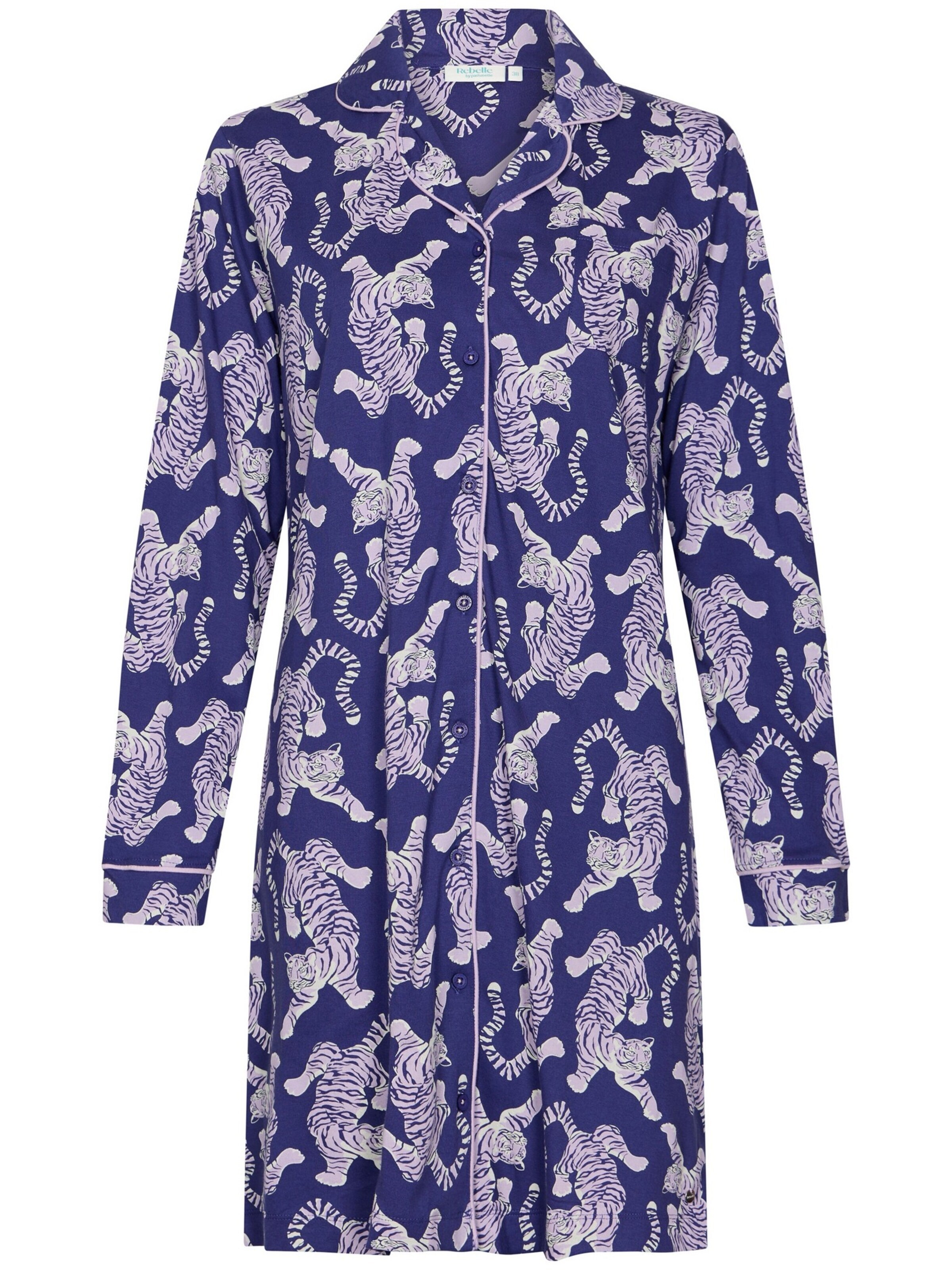 Rebelle Nachthemd in Lila: voorkant