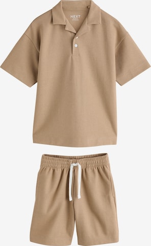 Next Set in Bruin: voorkant