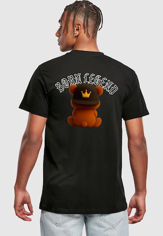 Mister Tee Tričko 'Brooklyn Born Legend' – černá