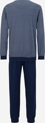 SCHIESSER Long Pajamas in Blue