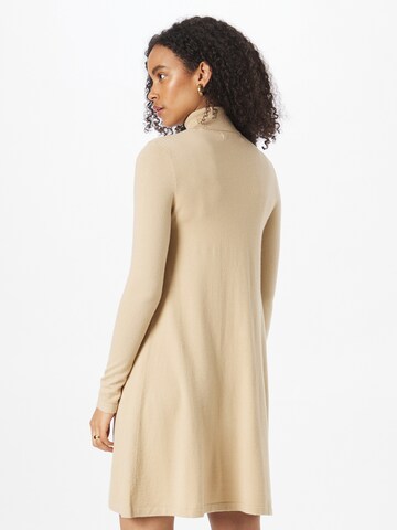 VERO MODA Knit dress 'HAPPINESS' in Beige