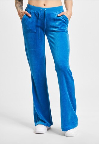 évasé Pantalon 'Caisa' Juicy Couture en bleu : devant