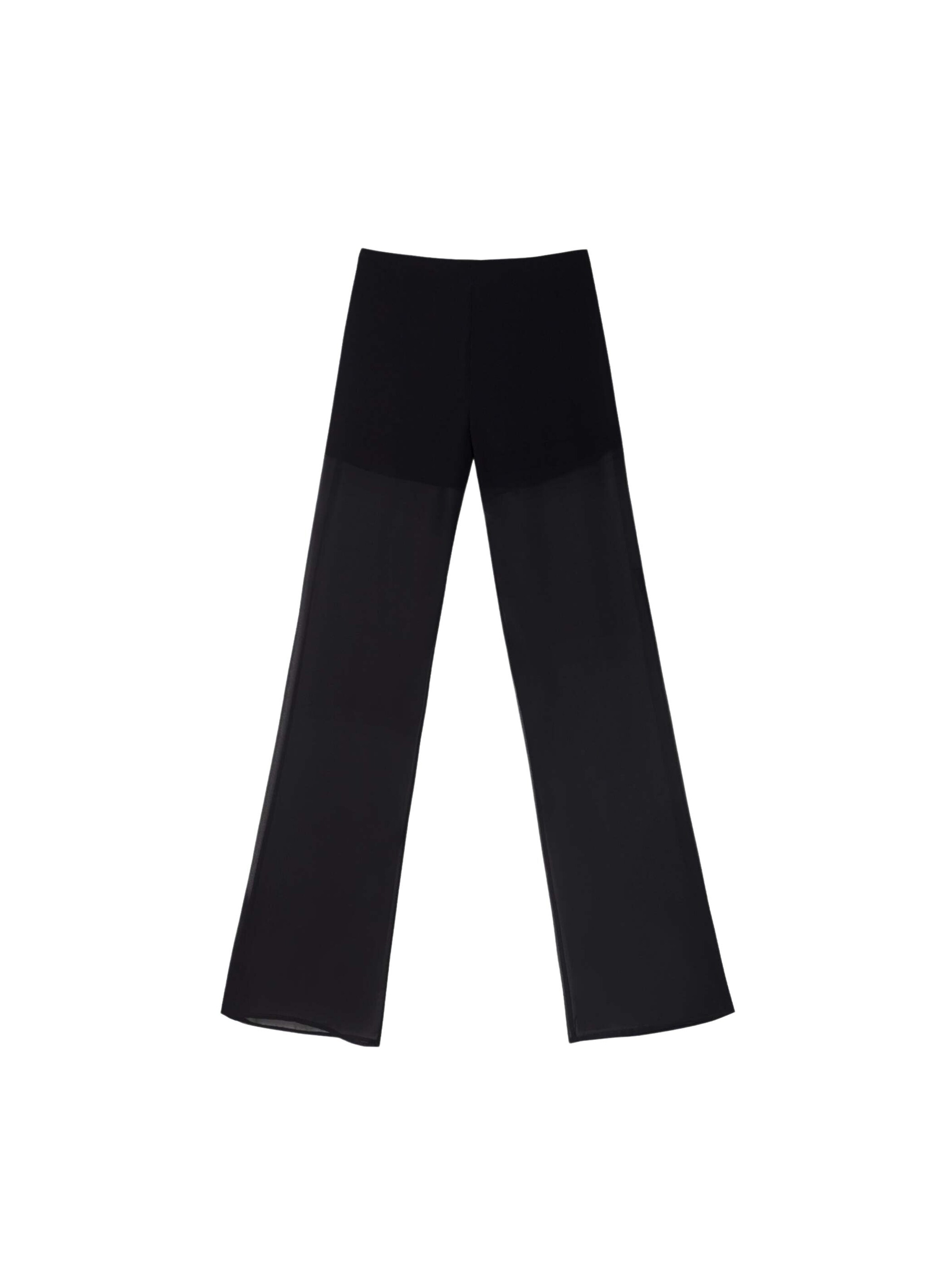 THE-ARE - Loosefit Pantalón en negro: frente