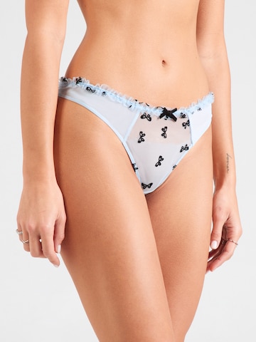 WILD LOVERS Стринги 'INDRA' в Синий: спереди