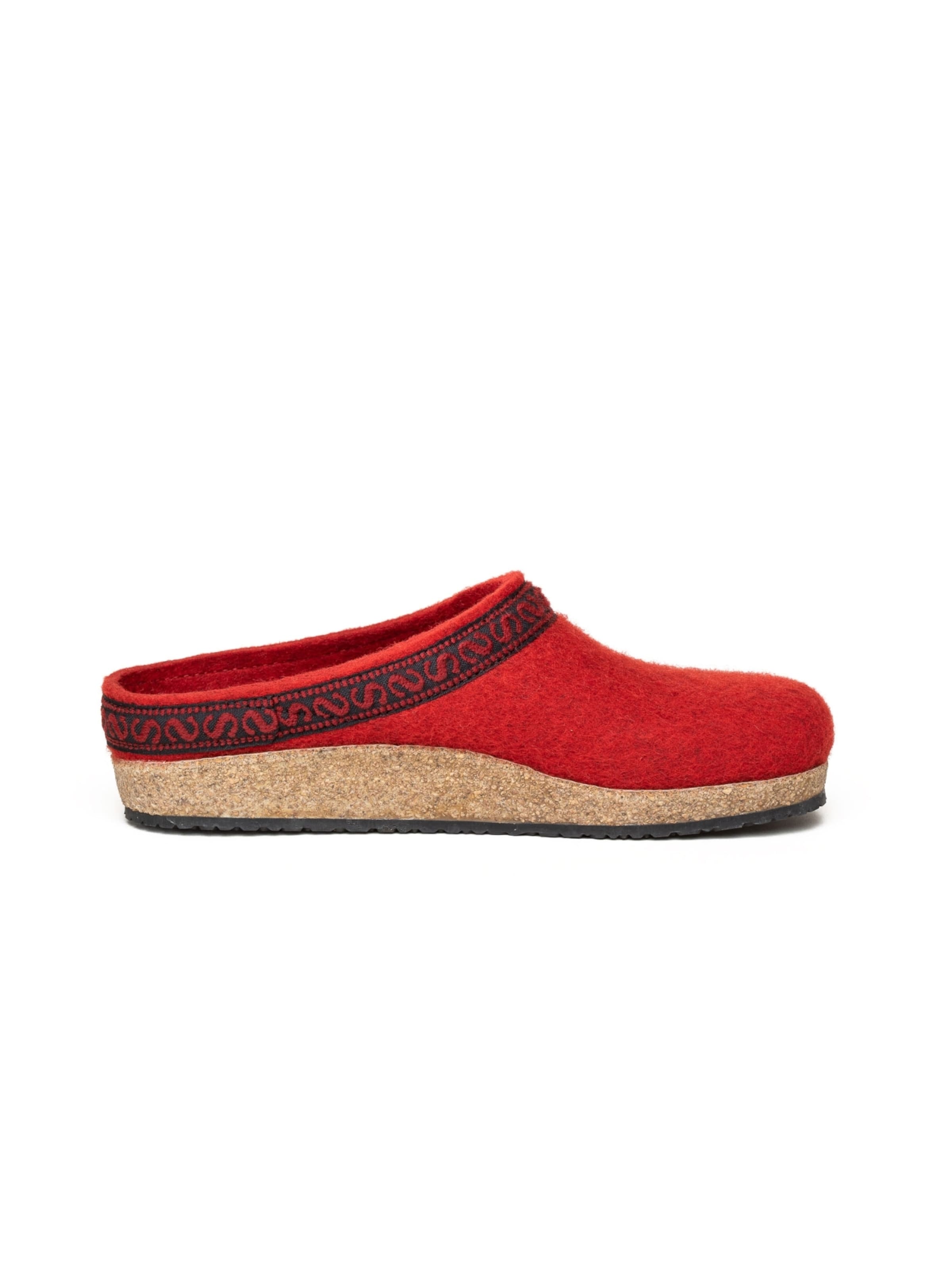 Stegmann Clogs 'Filzclogs Stegmann 108' in Red