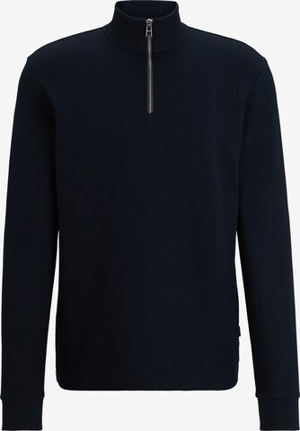 BOSS Sweatshirt ' Tenore ' in Blue: front